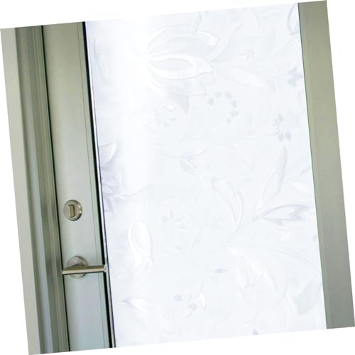 Vinilo adhesivo esmerilado para ventana con patrón de tulipán miniatura 4
