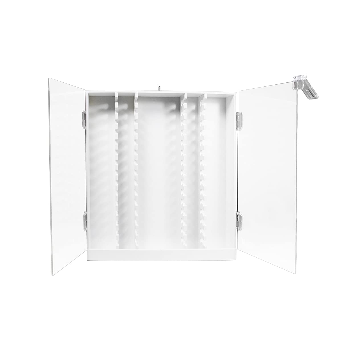 TrippNT HPLC 30 Column PVC Cabinet with Lockable Hinged Doors