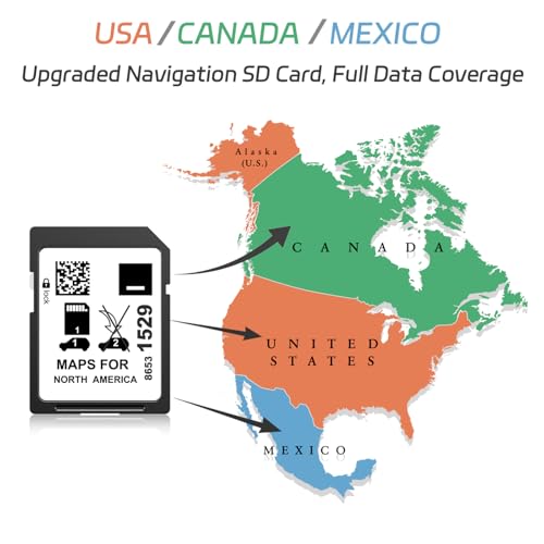 XGEEK 2026 Navigation SD Card GPS Map Update for GMC, Chevy, Cadillac & Buick - Image 5