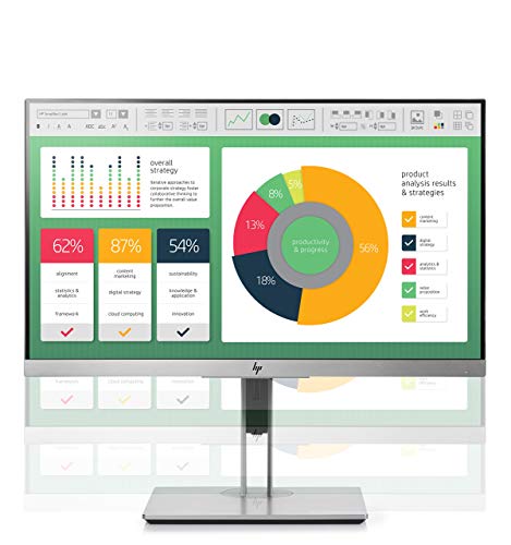 Image of HP EliteDisplay E223 21.5-Inch Screen Led-Lit Monitor Gray (1FH45A8#ABA) (Renewed)
