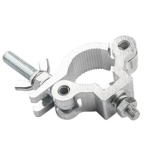 2Pack Klemmen für Lichter Bühne Beleuchtung Zubehör, Beleuchtung O Clamp Dj Light Pole Clamp Quick Release Truss Clamp, Stage Light Clamp Moving Head Light Hooks für Truss 38mm-42mm