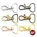 CRAFTMEMORE Swivel Lobster Claw Clasps Classic Trigger Snap Hooks CS10 Purse Landyard Clip 5/8