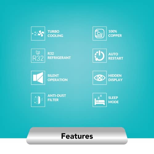 Image of Amstrad 1.5 Ton 3 Star Inverter Split AC (Copper, AM20I3CHP, White) Platinum Line 2022 Series
