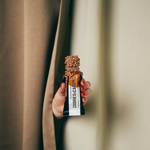 image for Barebells Protein Bars Cookies and Caramel - 12 Count, 20g High Protei