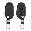kwmobile autosleutel hoesje compatibel met Opel 3-knops SmartKey autosleutel Keyless Go – Autosleutel behuizing in zwart…
