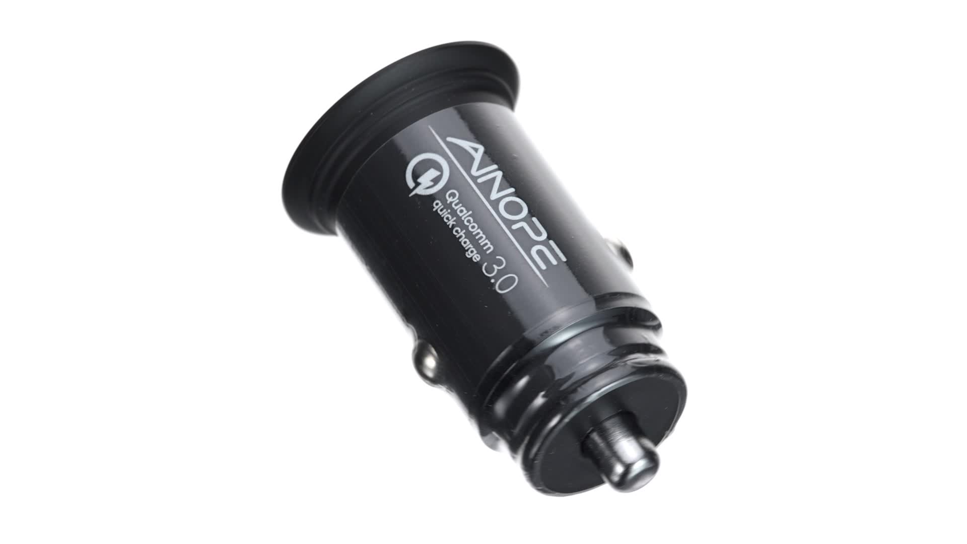 Caricabatterie Auto 36W Con Doppia Porta QC3.0 E Type-C PD, Voltmetro Digitale Per Toyota E Tutti I Dispositivi USB, Compatto E Veloce Caricabatterie Auto 36W Con Doppia Porta QC3.0 E Type-C PD, Voltmetro Digitale Per Toyota E Tutti I Dispositivi USB, Compatto E Veloce