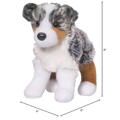 Douglas Steward Australian Shepherd Dog Plush Stuffed Animal