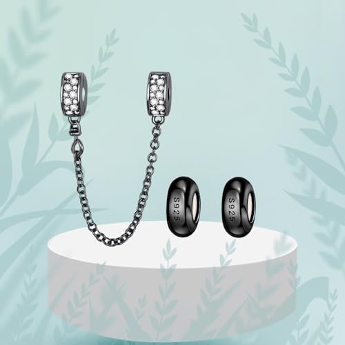 Cadena de seguridad de plata 925 para pulsera regalo de mujer 2