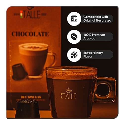 Cápsula Nespresso Chocolate Café Italle 10 Unidades (Chocolate)