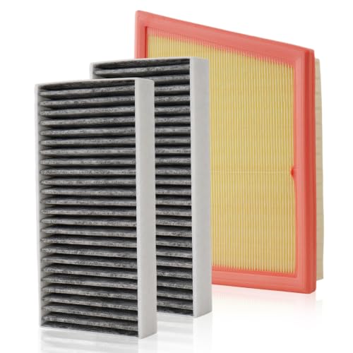 Image of Cabin & Engine Air Filter Fit for BMW X1 2016-2022, X2 2018-2022 Activated Carbon Cabin Filter Replace#64316835404 13718513944 Car Accessories