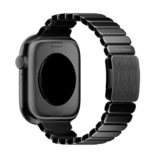 DailyObjects Stainless Steel Strap Apple Watch Band with Secure Clasp, Comfortable Fit, Watch Not Included-image-3
