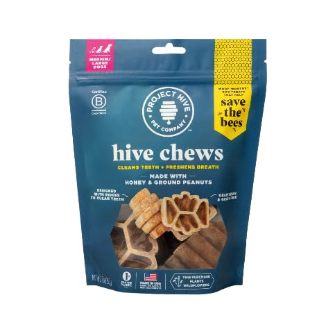 PROJECT HIVE ·PET COMPANY· Dental Chew Treats for Dogs, –
