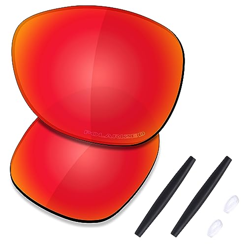 Image of SAUCER Premium Replacement Lenses & Rubber Kits for Oakley Crosshair New 2012 OO4060 | UV400 Protection, Anti-Scratch
