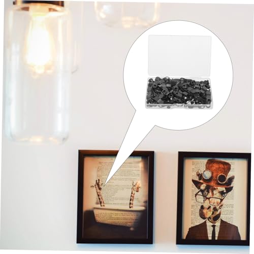 Image of TEHAUX 1set Picture Frame Backing Clips Hardware Clips for Hanging Photos and Art for Wall Craft Projects