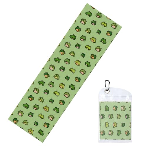 YSBYEIU Cute Frog Cooling Towel Soft Breathable 40
