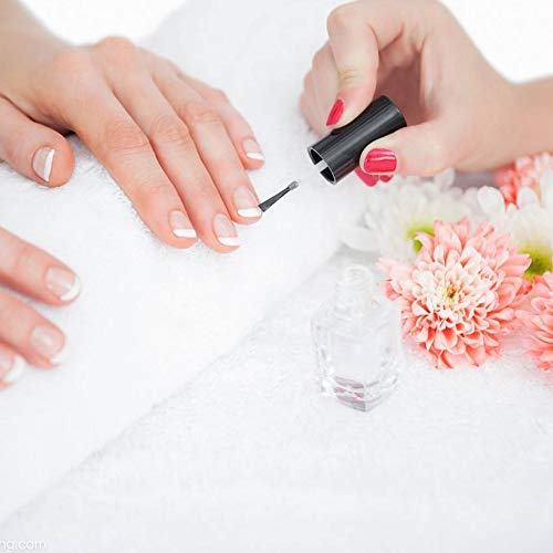 Dkaf 50Pcs Nail Polish Replacement Brush Kit, Dip Powder Liquid Replacement Brushes, Soft Brush Head, Easy To Use, Dipping Powder Liquid Brushes Set-Black #TOP2