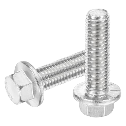 Pernos de cabeza hexagonal M12 con base dentada antivibración
