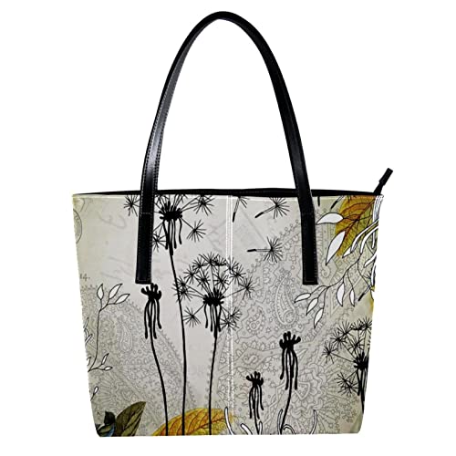 Sac sacoche femme motif fleur de cajou rétro aux finitions soignées et détails haut de gamme
