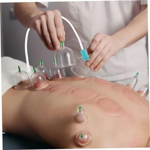 COLLBATH 5 piezas Tubo Extensor de Manguera de Vacío para Ventosas para Máquina de Terapia de Succión miniatura 5