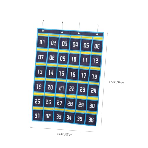 Téléphone portable trié facilement grâce aux 36 poches numérotées