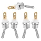 ORFOFE 5 Stück Teiliges Kettensägen-ersatzteil Metall-killschalter für Schnelle Motorausschaltung Kompatibel mit Benzin-kettensäge und Outdoor Power Tools Zuverlässiger