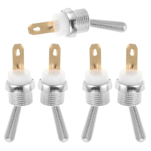 ifundom 5 Piezas Interruptor de Apagado para Motosierra Metal Resistente al Clima Seguro y Fácil Instalación para Reparación y Mantenimiento de Herramientas de Gasolina