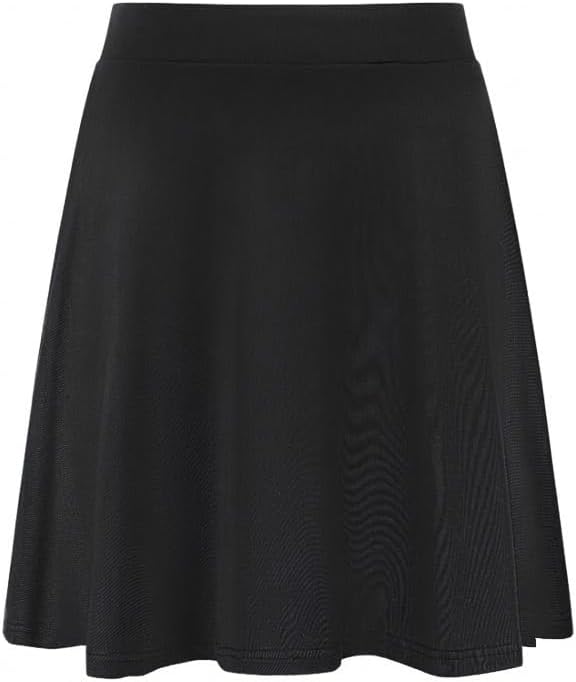 Girls Skorts Knee Length A Line Skirt with Built-in Shorts Athletic School Uniform Skirts for Teen