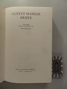 Hardcover Briefe (Bibliothek der Internationalen Gustav Mahler Gesellschaft) (German Edition) [German] Book