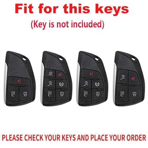 Coque de clé en cuir Buick Envision et GMC Yukon | Protection télécommande - 2