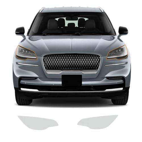 Autoscheinwerfer Schutzfolie für Lincoln Aviator 2022-2023,Autoscheinwerfer-Schutzfolie Anti-Kratz-Folie TPU-Aufkleber Zubehör