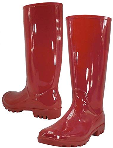 Women Rain Boots Stylish Waterproof Rubber Boots for Ladies