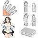 4 Pcs Fingerhüllen Set Masturbation, Vorspiel Sexfinger Ticklers Set Sexspielzeug für Paare extrem, Erotik Finger Massage für Klitoris Stimulation, Finger Penis Sleeve die Männer Frau
