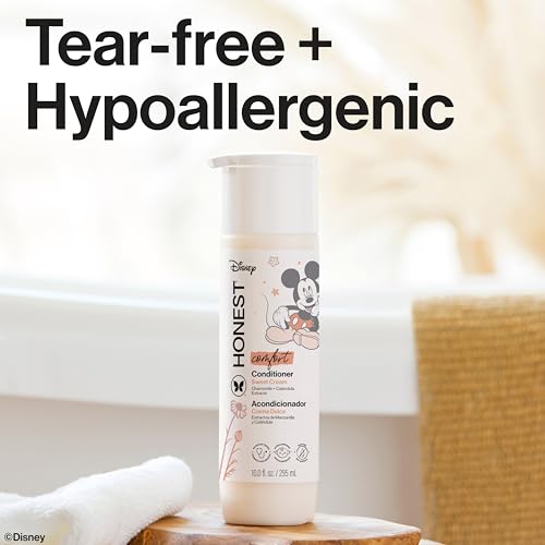 Image of The Honest Company Conditioner, Disney's Mickey Mouse Comfort Sweet Cream