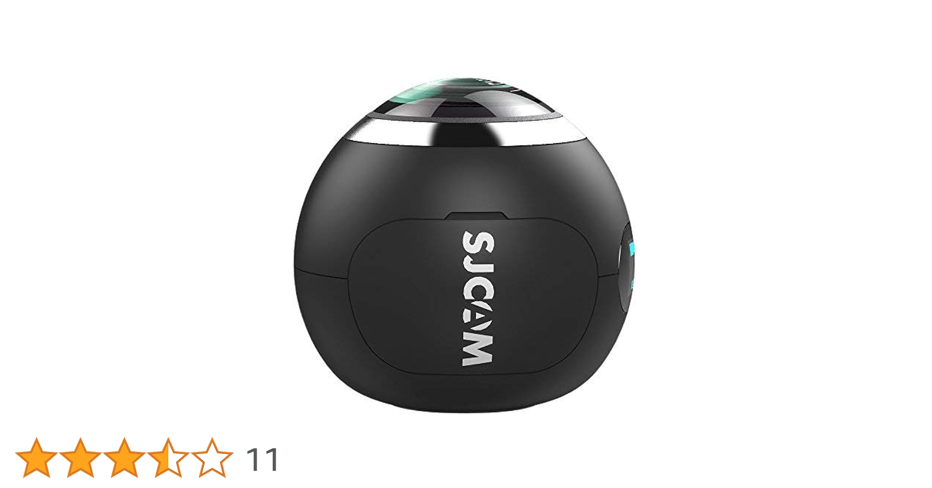 SJCAM 360 Action Camera 360˚ Panoramic viewing 2K HD Res 30 FPS