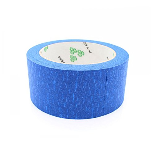 KINWAT 50MM X 30M Blue Painters Tape/3D Printer Heat Tape Resistant