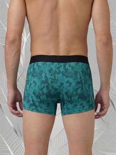Image of CATELYN Ultra-Soft Breathable Stretch Trunks Men's Premium Printed Innerwear for Daily Comfort Men Sweatproof (Pack of 4)