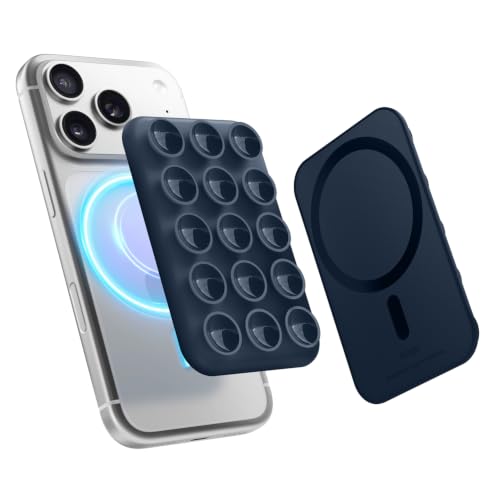 Image of elago Magnetic Suction Cup Phone Mount for iPhone, Compatible with MagSafe