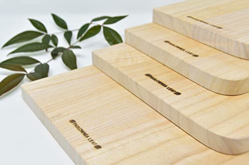 Tabla de cortar rectangular de madera Kiri 40.9 x 22.5 cm miniatura 6