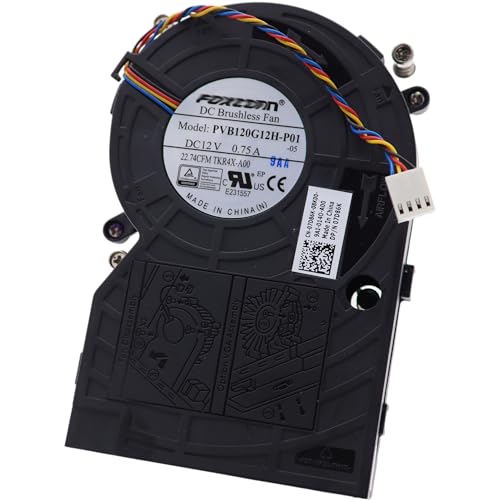 Deal4GO Ventilador de refrigeración de CPU con conjunto de disipador térmico 7D86K TKR4X repuesto para Dell Optiplex 7090 7080 7070 7060 7050 5080 5070 5050 3050 3040 (SFF)