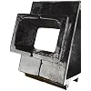 Cast Iron 2-Part Sand Casting Flask Mold Frame for Delft Clay and Petrobond Sand Casting for Jewelry Making and Metal Pouring