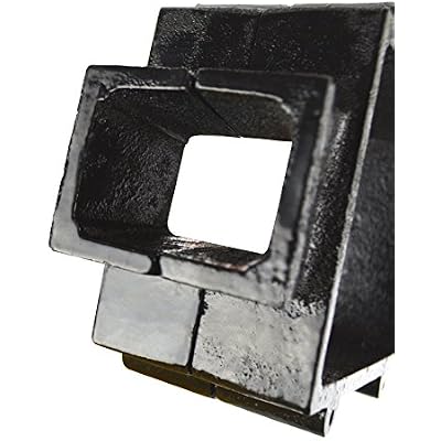 Cast Iron 2-Part Sand Casting Flask Mold Frame for Delft Clay and Petrobond Sand Casting for Jewelry Making and Metal Pouring