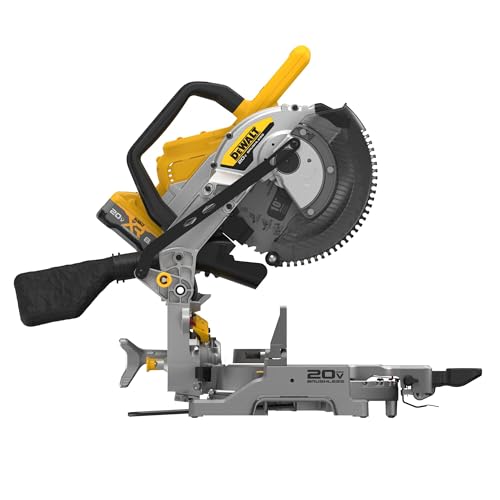 DEWALT 20V MAX XR 10 in. Double Bevel Fixed Miter Saw Kit (DCS714WW1) - image 7