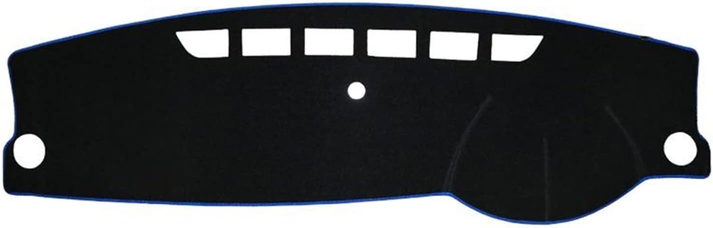 Dashboard Cover Mat For VW For Jetta For A6 For MK6 For 5C6 2011-2018 Car Dashboard Cover Mat Avoid Light Pad Anti-UV Sun Shade Color RHD Blue side