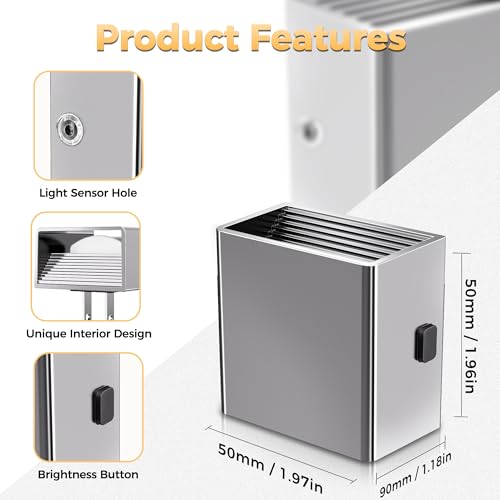 Image of DORESshop LED Night Lights Plug into Wall [2 Pack],Plug in Nightlight