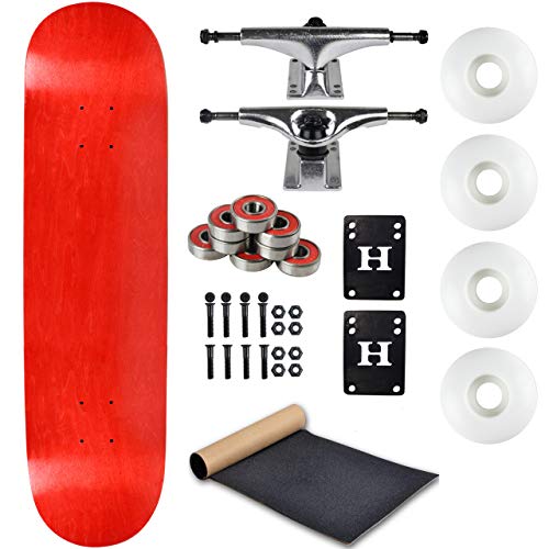 Moose Complete Skateboard Stain Red 8.5