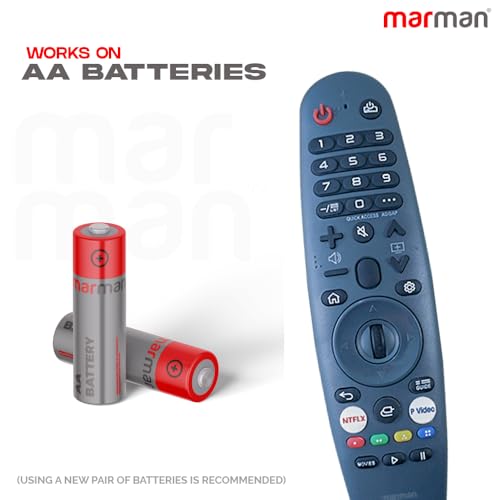 Image of marman Compatible with Compaq Web OS Tv Remote Control Original Suitable for HUEQ A Series 32 43 50 55 Inch Ultra HD LED 4K Televison Without Voice Command and Google Assistant - No Pairing Required