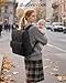LOVEVOOK Diaper Bag Backpack, 3 in 1 Baby Bag with Changing Pad & Detachable Straps, Large Diaper Backpack for Mom Dad with Stroller Buckles, Black