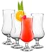 Bormioli Rocco (Set of 4) Cocktail Glasses Tulip Shaped - 17 Ounce Pina Colada Glass, Hurricane Glasses for Drinking Full Bodied Beer, Water, Juice, Lead-Free Bar Glass Italian Crafted Beer Glasses