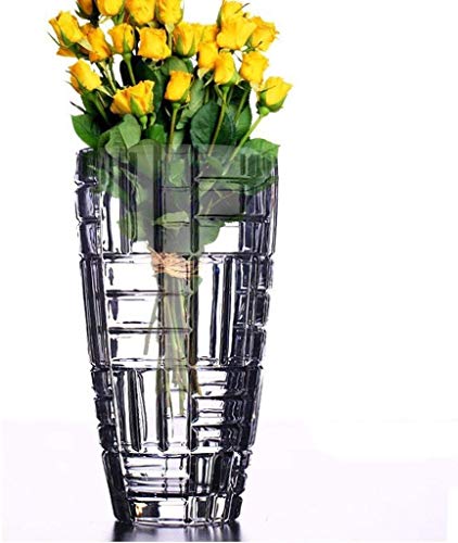Vase en verre moderne et simple pour bouquets de fleurs séchées