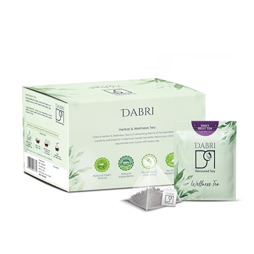 Image of Dabri Sleep Easy Wellness Tea 32 Dip Tea Bags|Pure Herbal Blend with Natural Taste|Antioxidant-Rich|Cognitive support|Detoxifies body|Releases anxiety